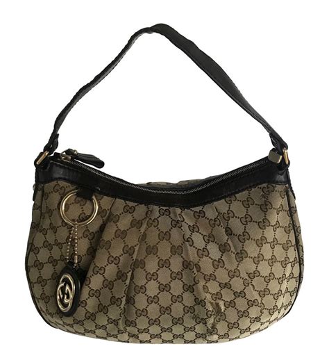 vintage gucci hobo shoulder bag|old style vintage Gucci bag.